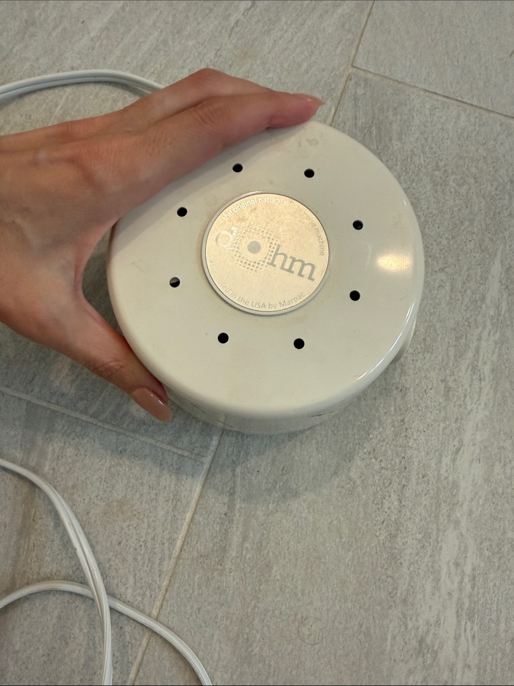 Dohm White Sound Machine - Portable by serious sleep specialist yoga sleep new